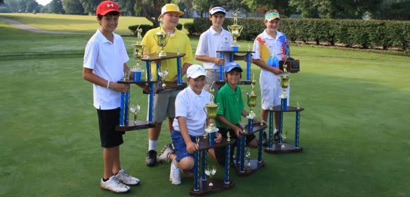 Junior golf tournament